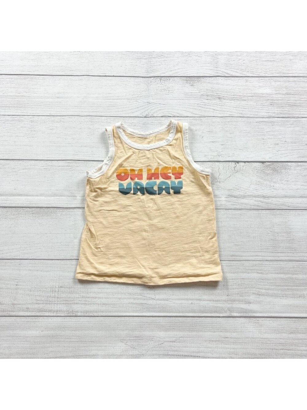 Little Co By Lauren Conrad Toddler Sleeveless Tank Top Oh Hey Vacay 4T
